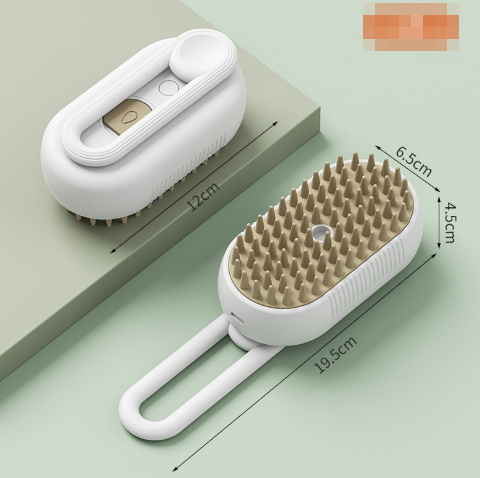3-in-1 Steam Dog Grooming Brush