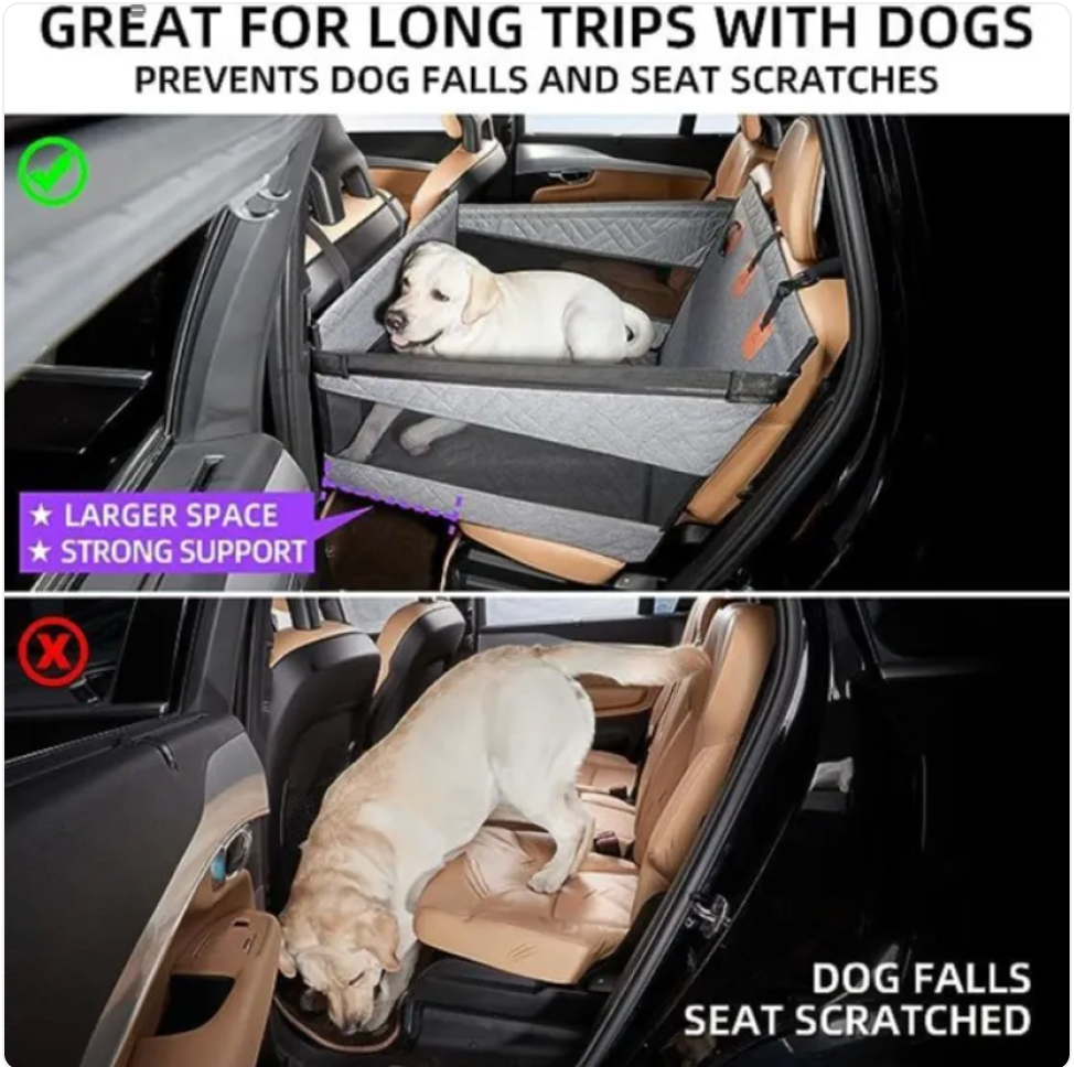 Trendy Tron Waterproof & Dirt-Resistant Dog Bed for Car Travel