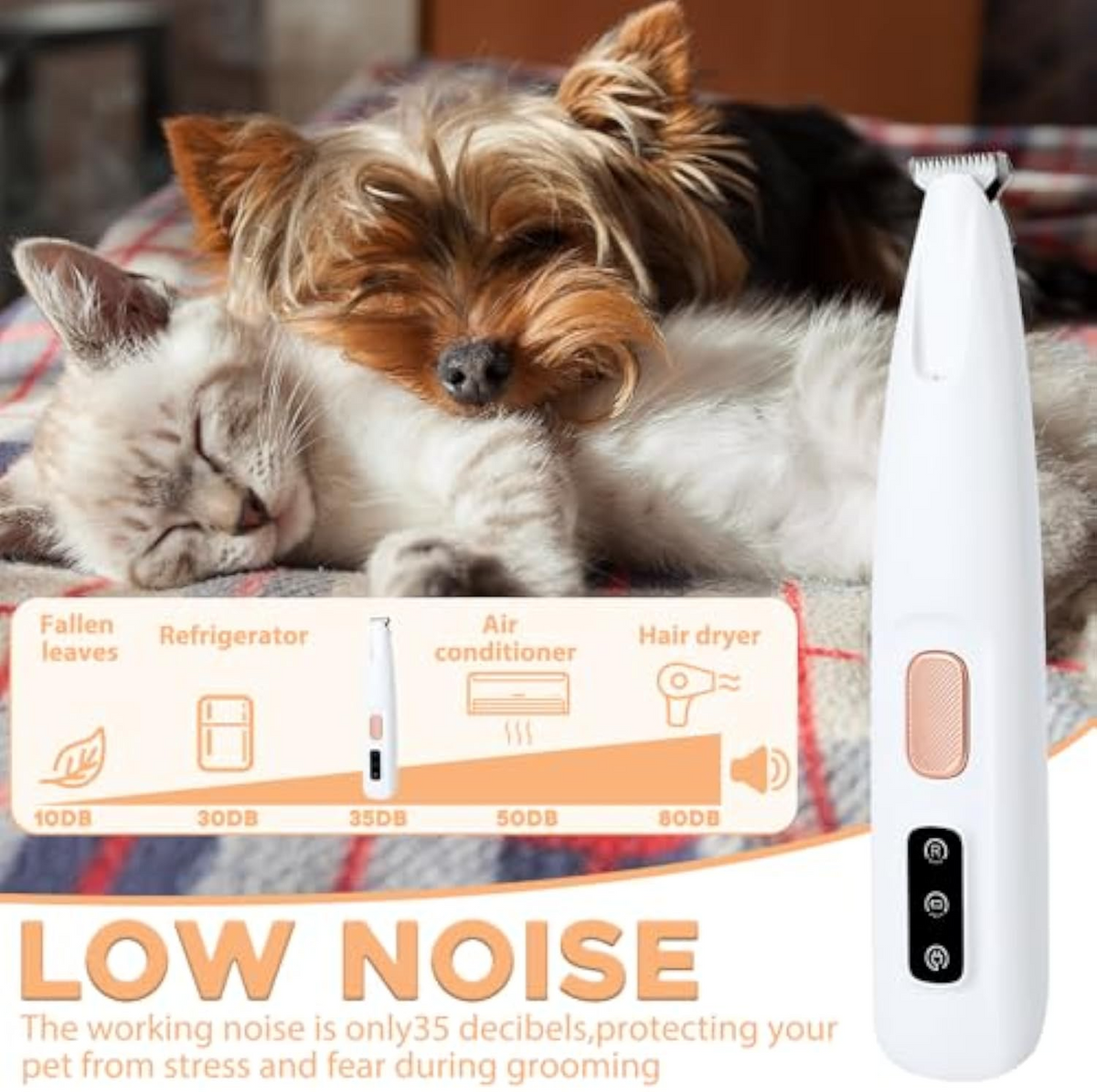 LED Dog Paw Grooming Trimmer
