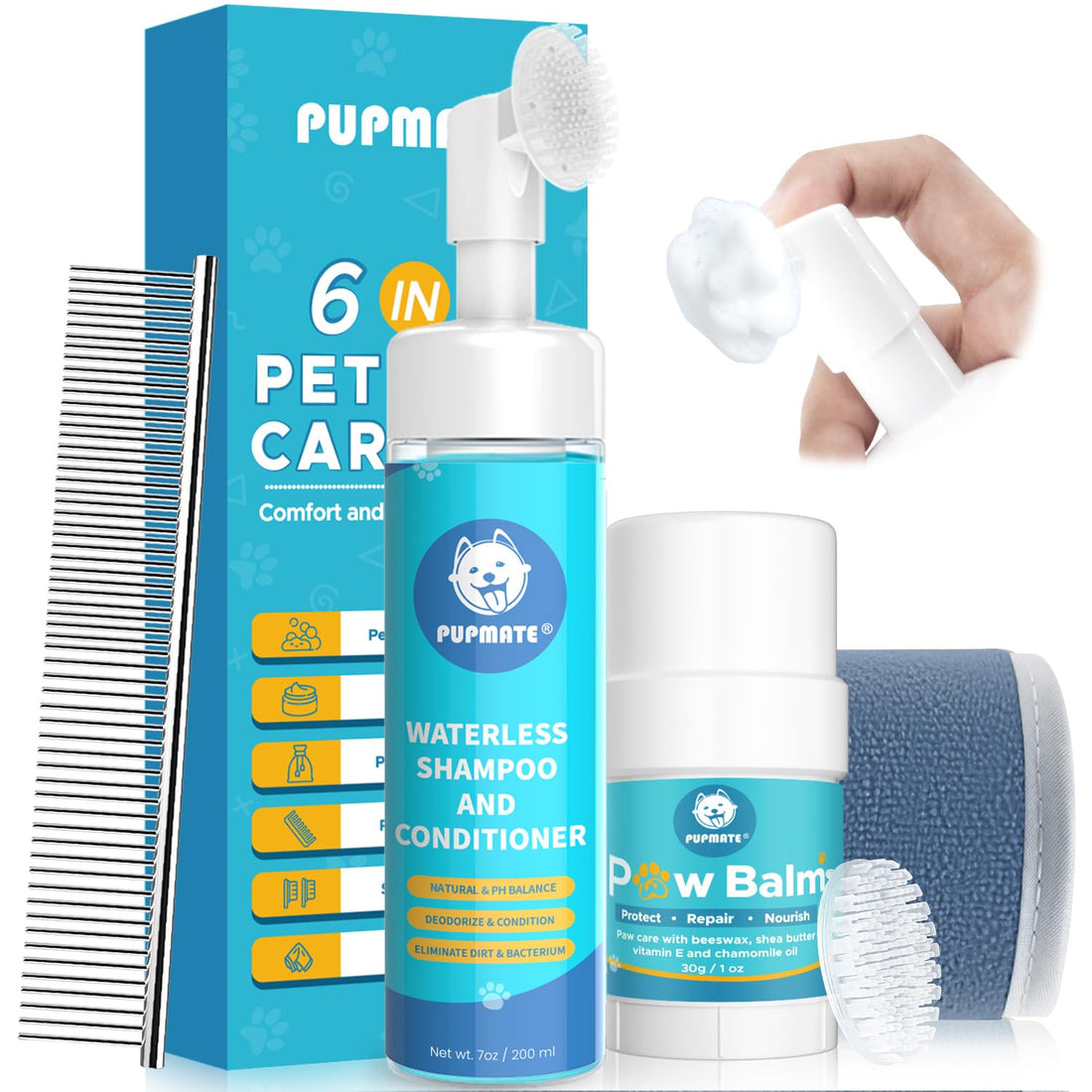 Dog Paw Care &amp; Cleaning Kit
