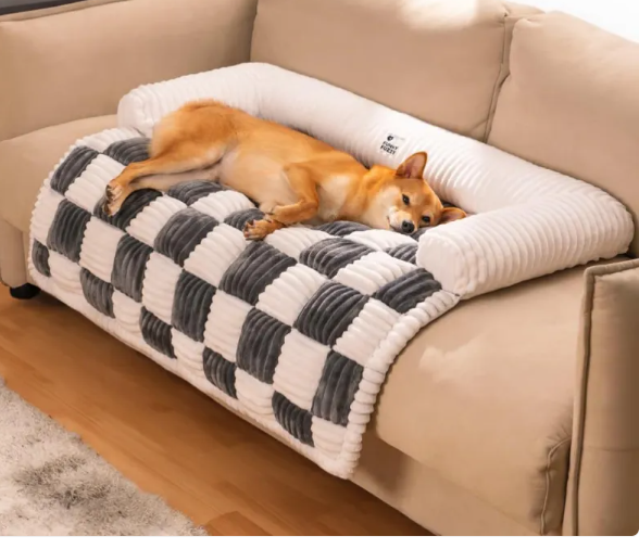 Plush Orthopedic Comfort Dog Bed