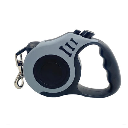 Trendy Tron Bone Print Retractable Dog Leash