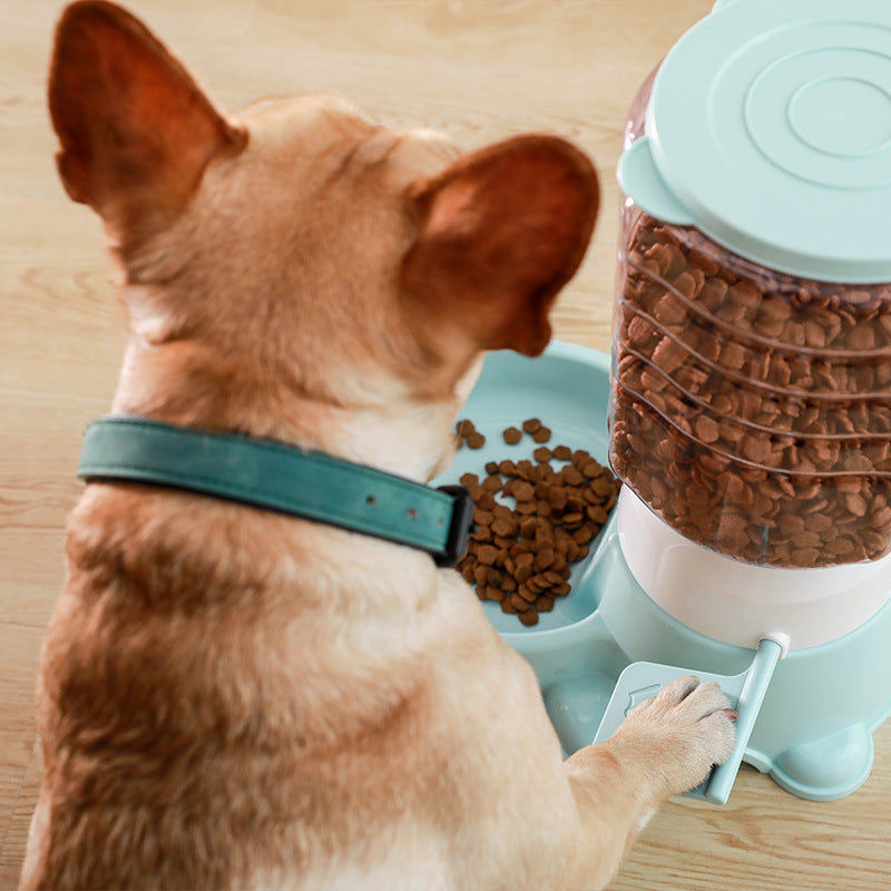 Automatic Dog Feeder &amp; Water Dispenser System