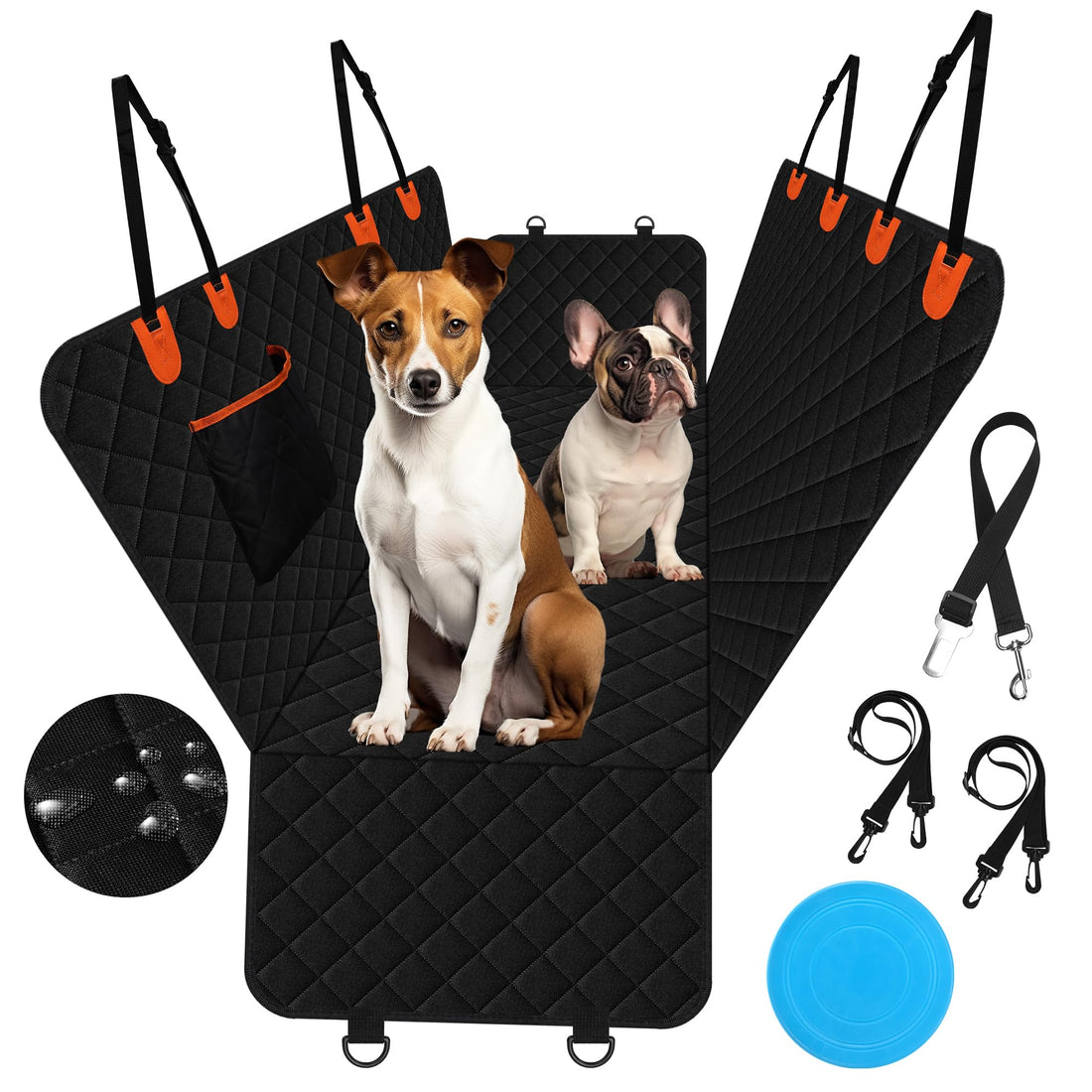 Waterproof Dog Car Hammock Seat Cover
