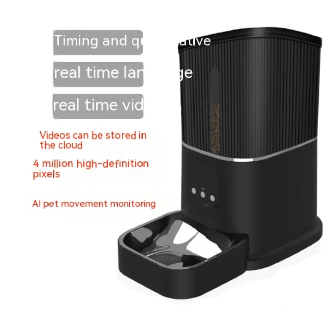 Smart Automatic Pet Feeder with Camera