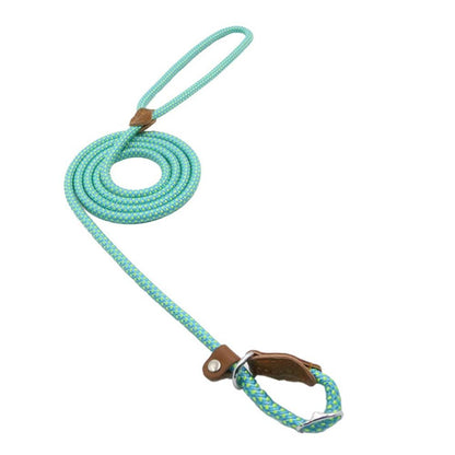 Adjustable Nylon Dog Collar and Leash Set