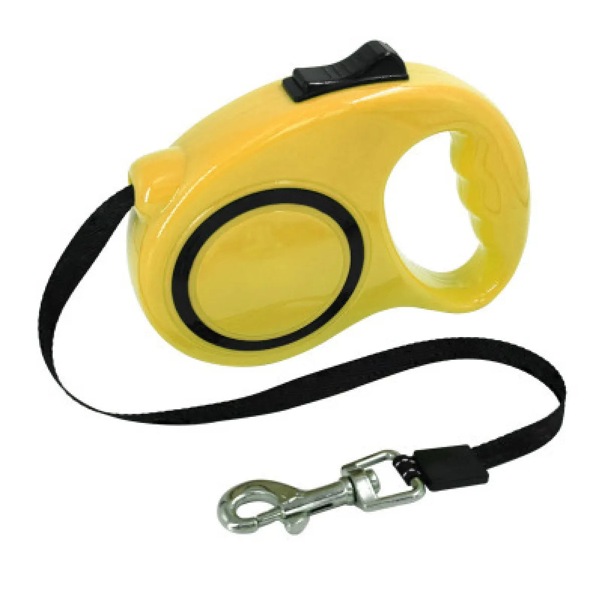 Trendy Tron Bone Print Retractable Dog Leash