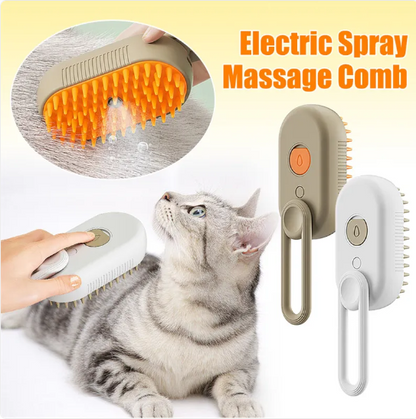 3-in-1 Electric Dog Grooming Brush