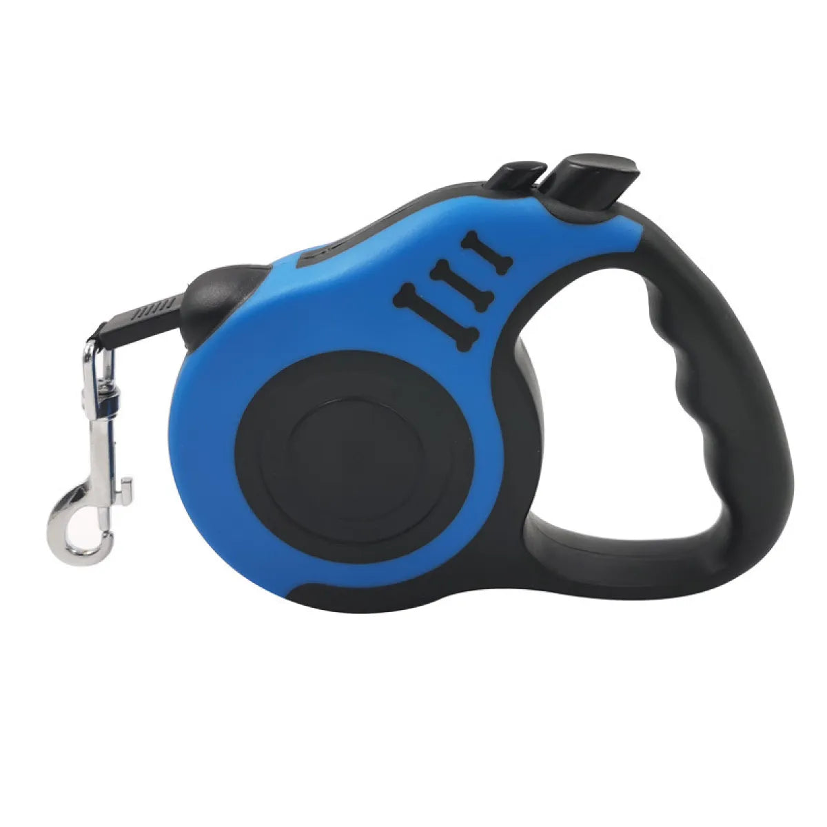 Trendy Tron Bone Print Retractable Dog Leash
