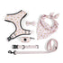 Trendy Tron Dog Leash Harness with Bow for Pets