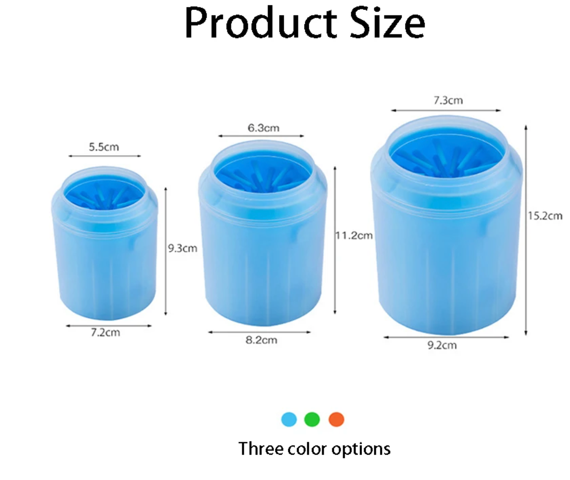 Portable Silicone Dog Paw Cleaner