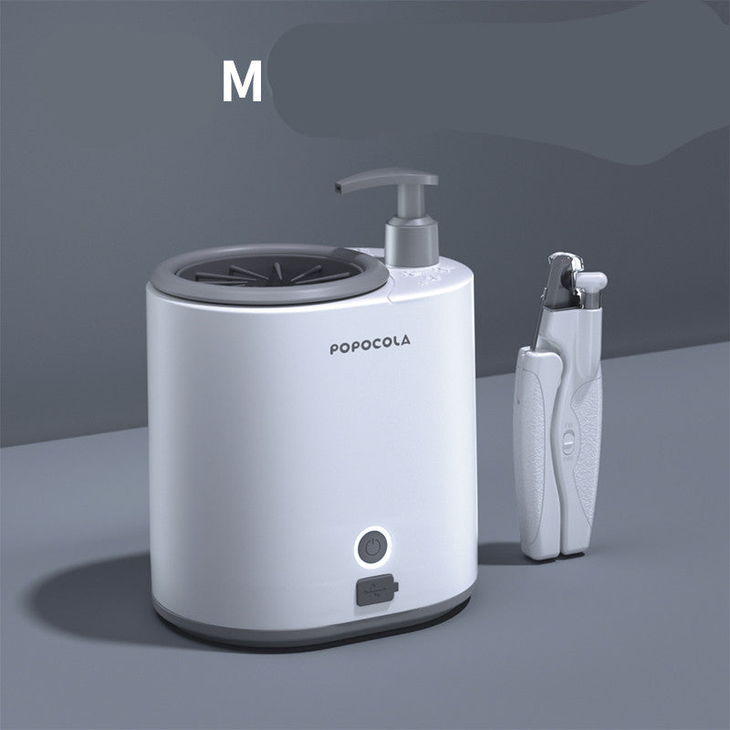 Electric Dog Paw Cleaner Cup