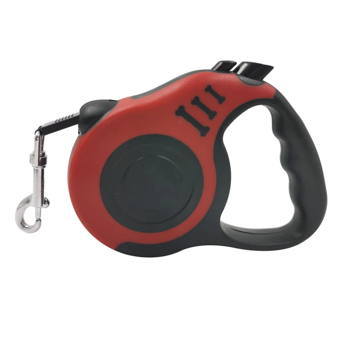 Trendy Tron Bone Print Retractable Dog Leash