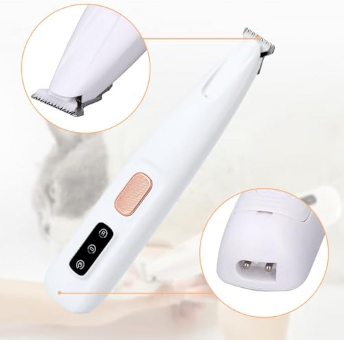LED Dog Paw Grooming Trimmer
