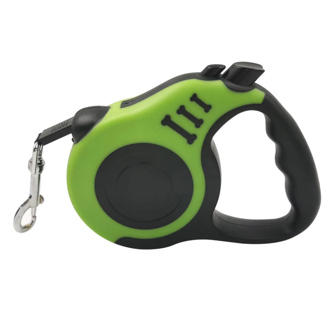 Trendy Tron Bone Print Retractable Dog Leash