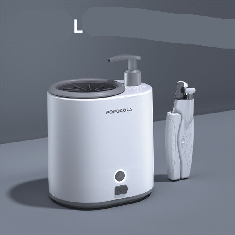 Electric Dog Paw Cleaner Cup