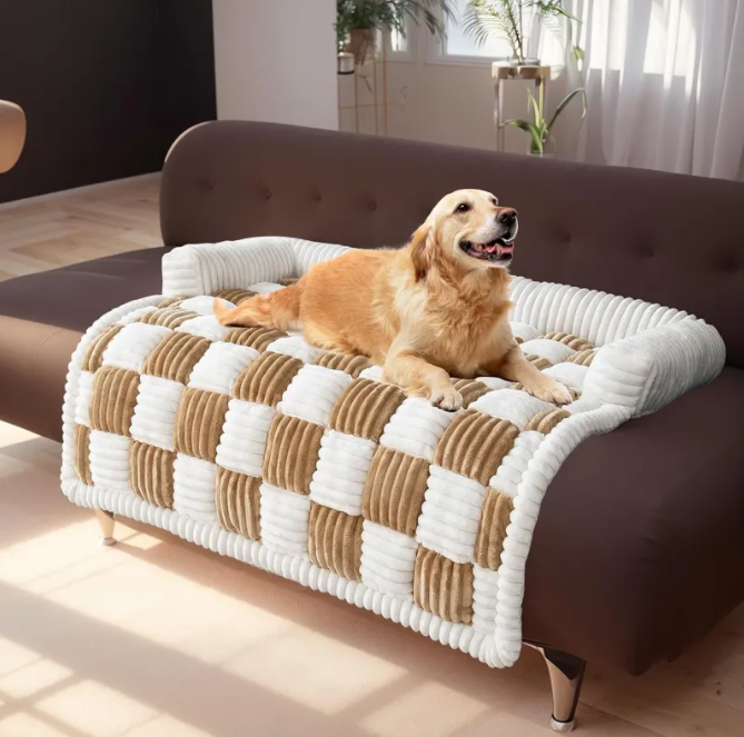 Plush Orthopedic Warm Dog Bed