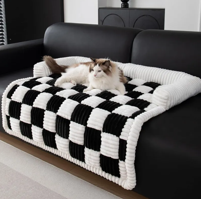 Plush Orthopedic Warm Dog Bed