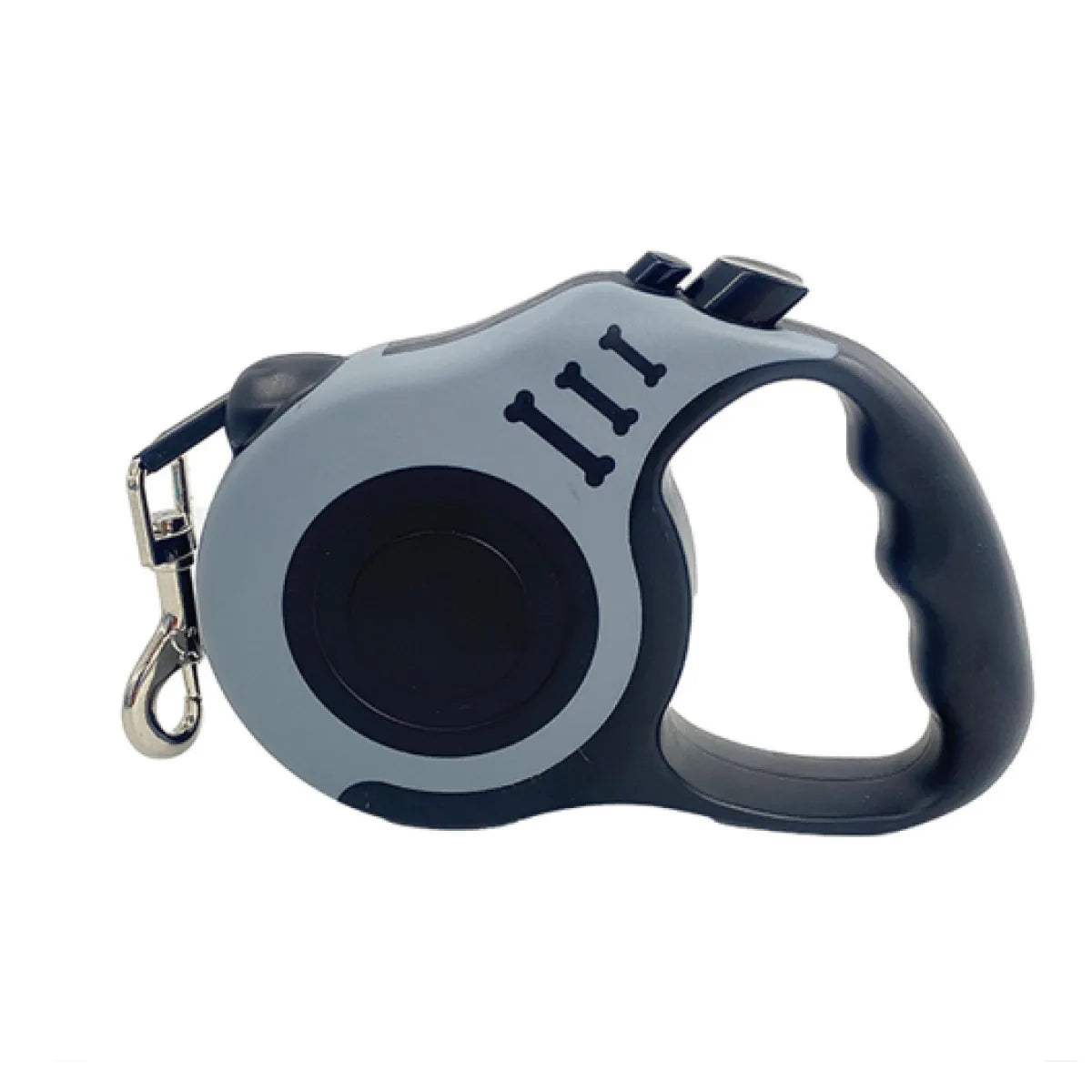 Trendy Tron Bone Print Retractable Dog Leash