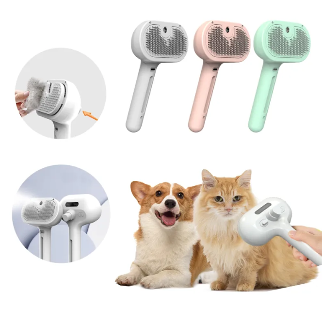 Self-Cleaning Dog Grooming Brush
