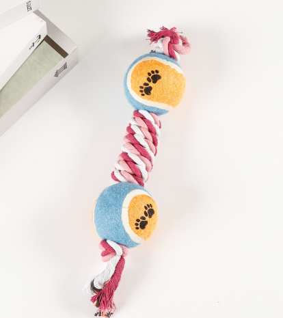 Cotton Rope Dumbbell Dog Toy for Playtime Fun