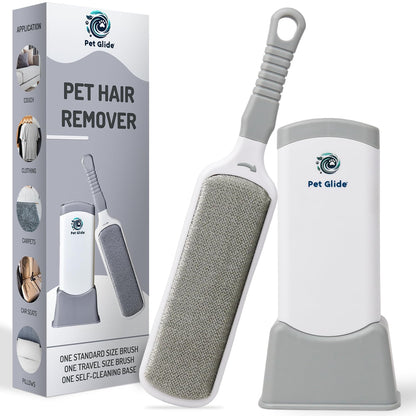 Self-Cleaning Dog Hair Remover Brush
