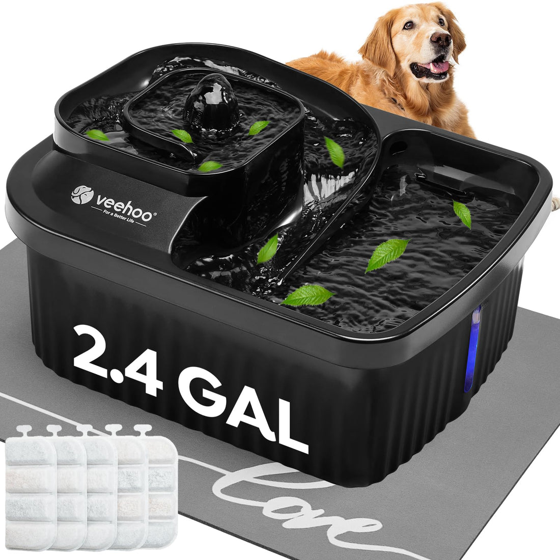 Large Automatic Dog Water Fountain