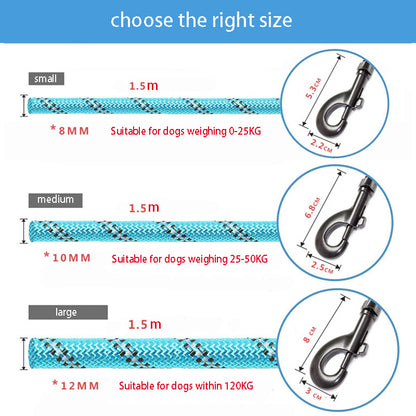 Trendy Tron 1.5M Reflective Dog Leash with Padded Handle