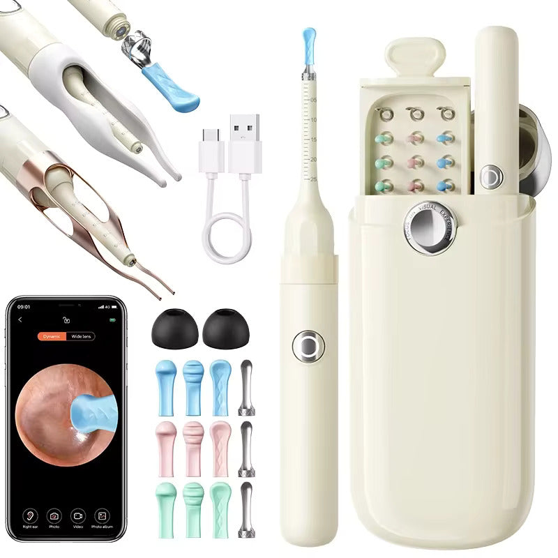 PeekClean™ HD Ear Camera | WiFi Visual Earwax Removal Kit
