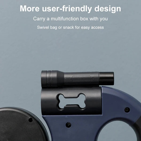 Dual Retractable Dog Leash for 2 Dogs | 2026 Enhanced Edition