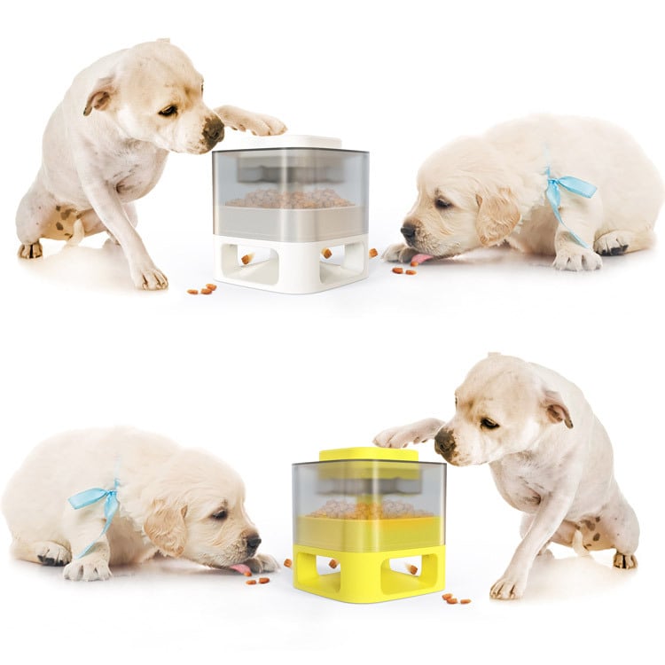Interactive Dog Treat Puzzle Feeder Toy