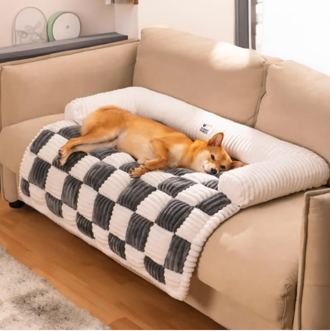 Plush Orthopedic Warm Dog Bed