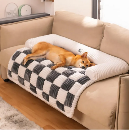 Plush Orthopedic Warm Dog Bed