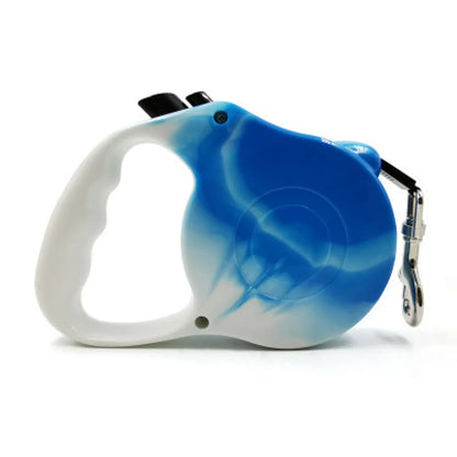 Trendy Tron Bone Print Retractable Dog Leash