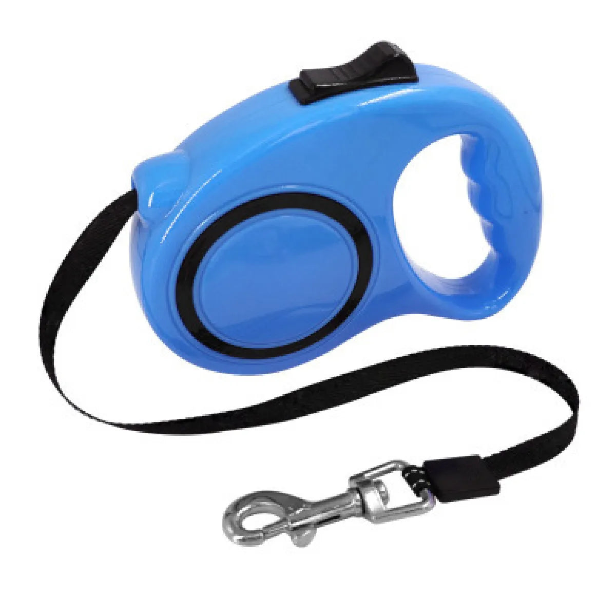 Trendy Tron Bone Print Retractable Dog Leash