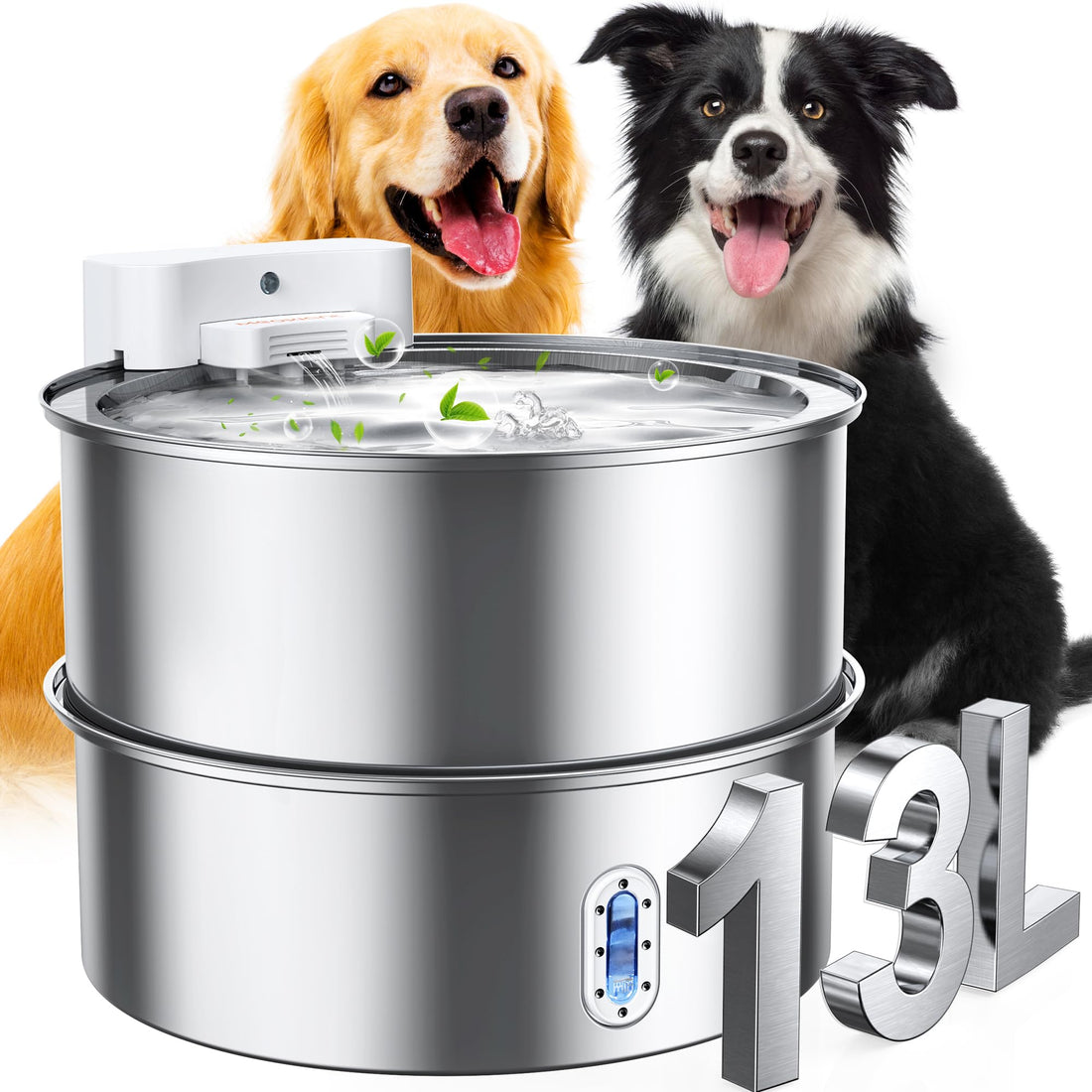 Stainless Steel Dog Water Fountain