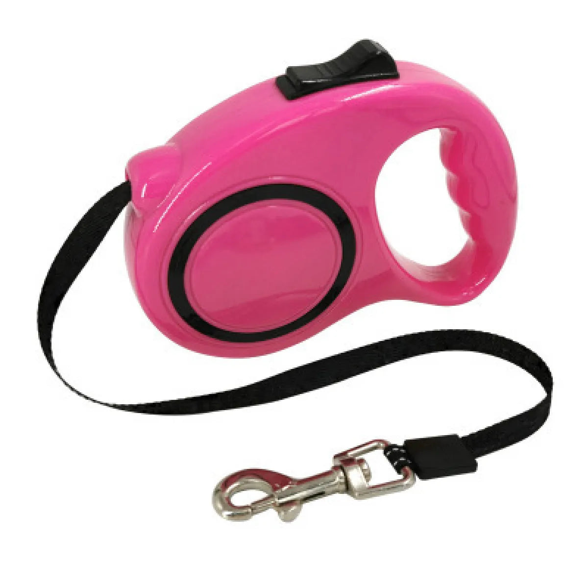 Trendy Tron Bone Print Retractable Dog Leash