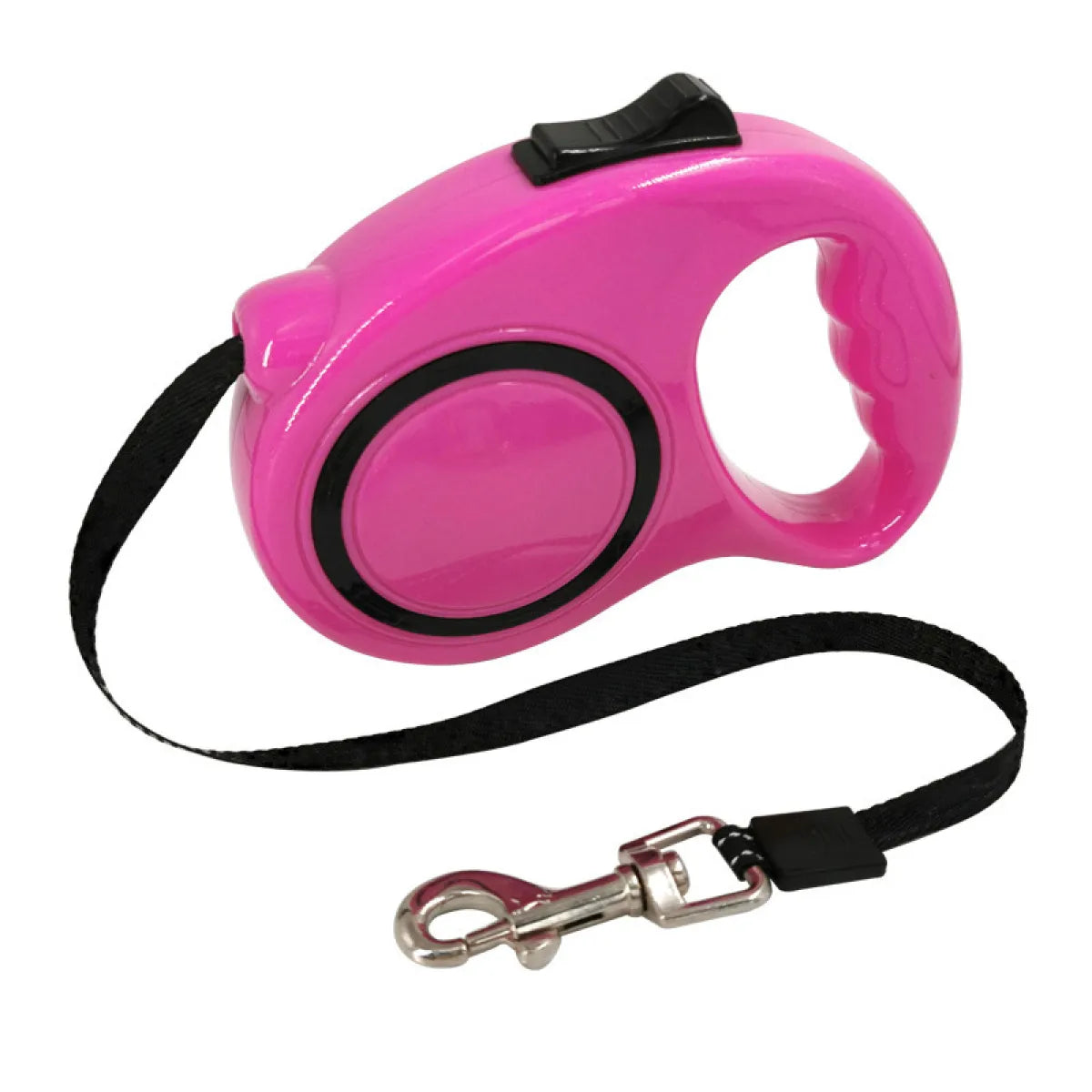 Trendy Tron Bone Print Retractable Dog Leash