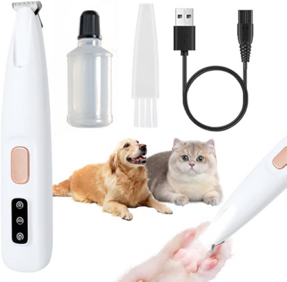 LED Dog Paw Grooming Trimmer