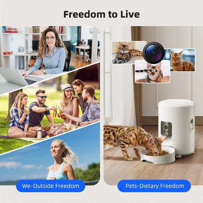 Smart WiFi Automatic Pet Feeder