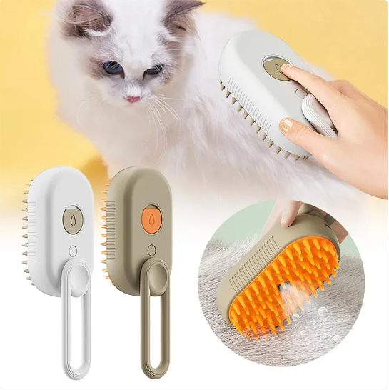 3-in-1 Electric Dog Grooming Brush