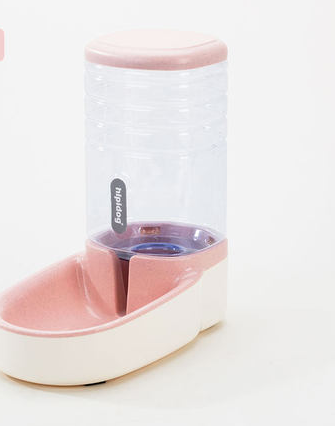Automatic Dog Feeder &amp; Water Fountain Combo