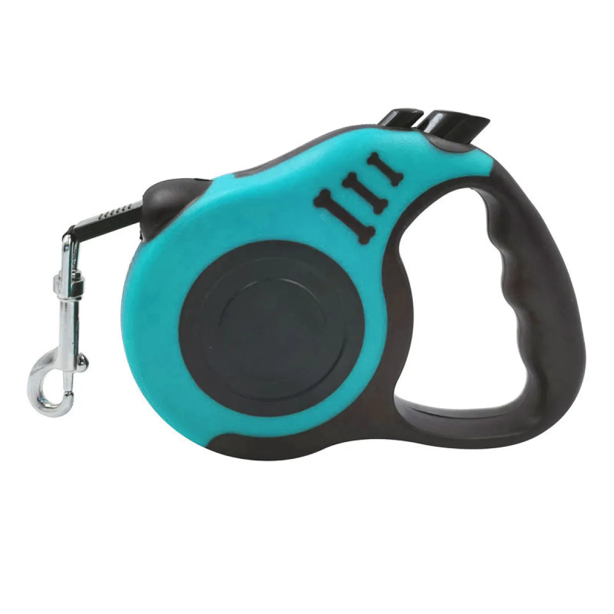 Trendy Tron Bone Print Retractable Dog Leash