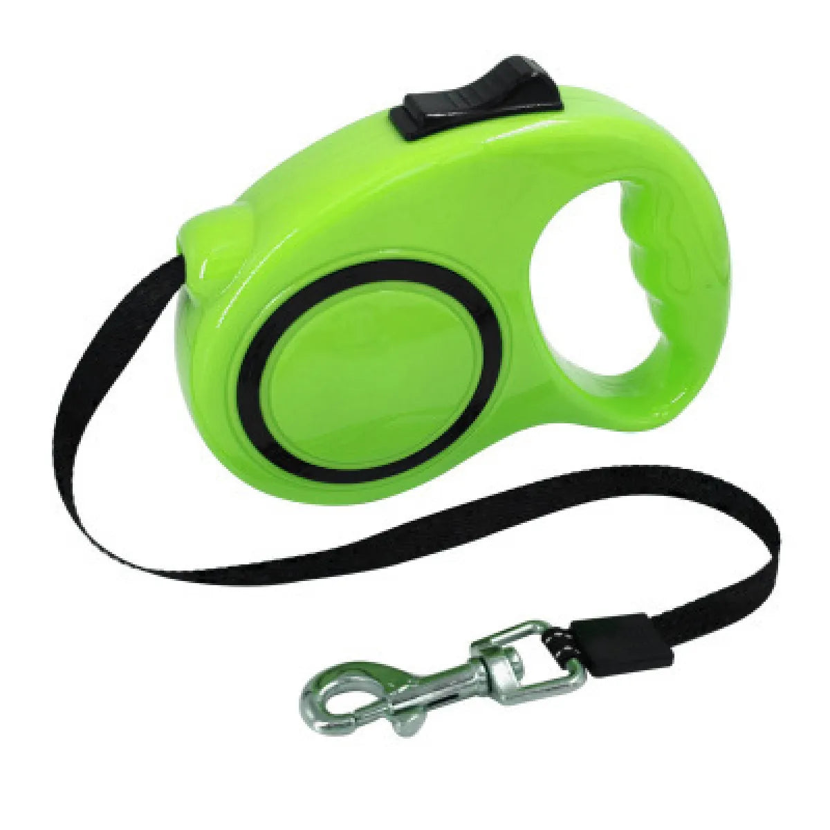 Trendy Tron Bone Print Retractable Dog Leash